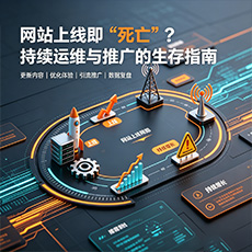 海州建站-网站上线即“死亡”？持续运维与推广的生存指南