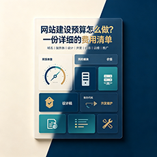 灌南建站-网站建设预算怎么做？一份详细的费用清单