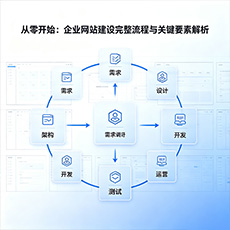 连云港建站-从零开始:企业网站建设完整流程与关键要素解析