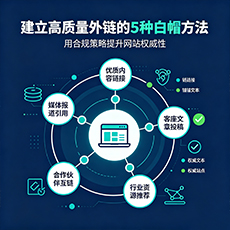 连云港建站-建立高质量外链的5种白帽方法
